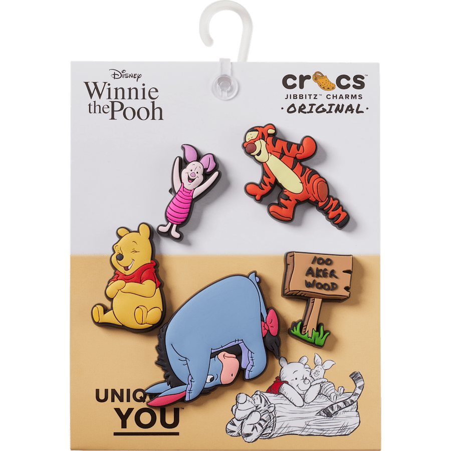 Crocs Hot Sale | Winnie The Pooh 5 Pack Jibbitz™ charms