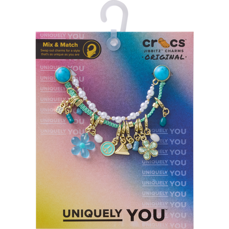 Crocs Deals | Blue Adjustable Charm Chain Jibbitz™ charms