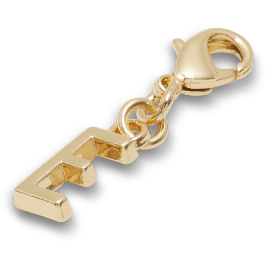 Crocs Trending | Gold Letter E Charm Jibbitz™ charms