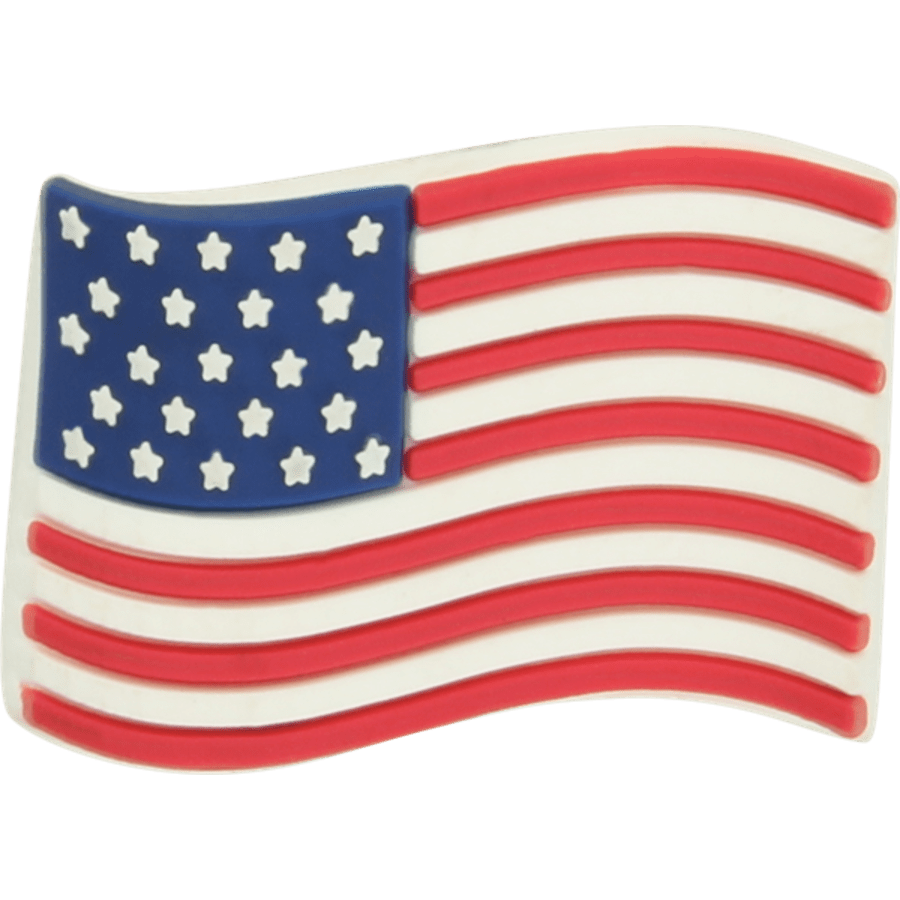 Crocs Signature | American Flag Jibbitz Shoe Charm
