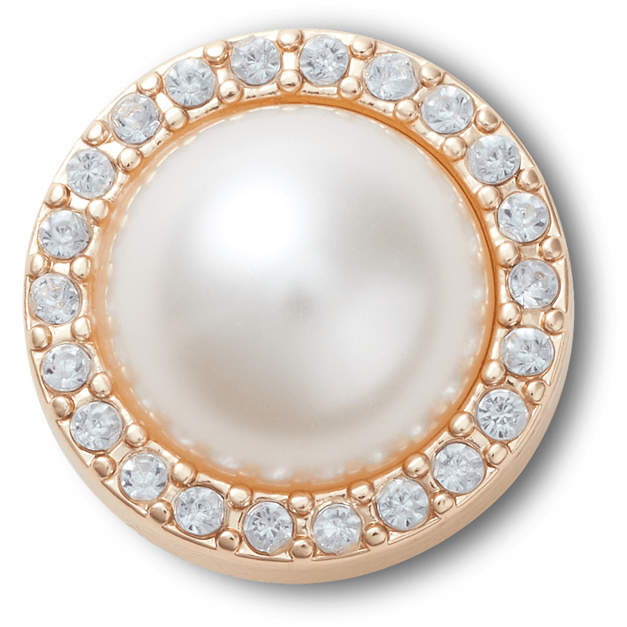Crocs Featured | Pearl with Diamonds Jibbitz™ charms