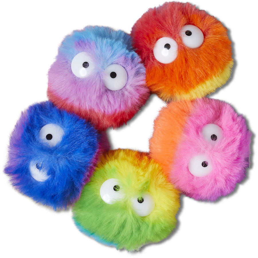 Crocs Essential | FuzzyPuffCharacters5Pack Jibbitz Shoe Charm