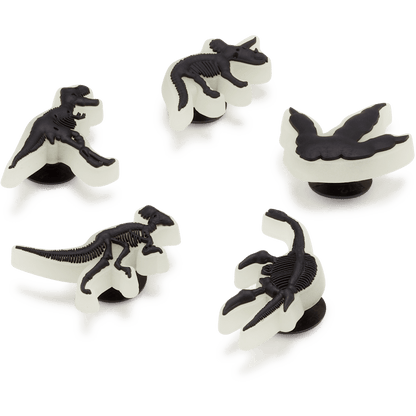 Crocs Trending | Glow In The Dark Dino 5 Pack Jibbitz Shoe Charm