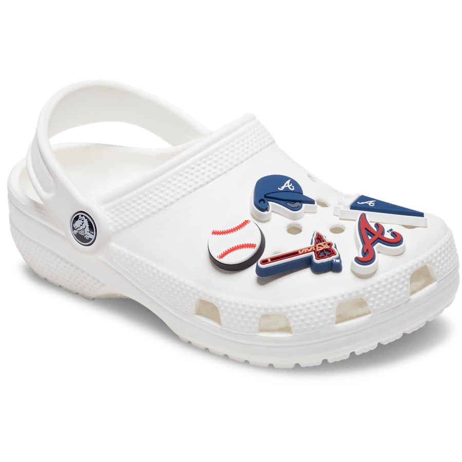 Crocs Exclusive | MLB Atlanta Braves 5 Pack Jibbitz™ charms