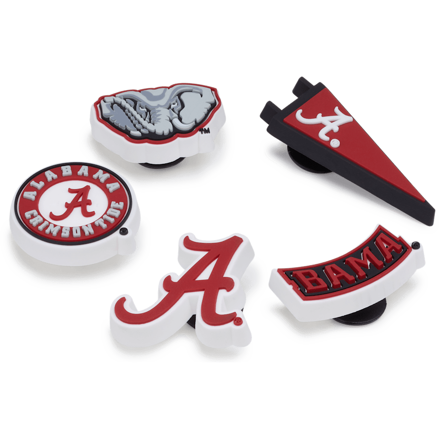 Crocs Great Value | University of Alabama 5 Pack Jibbitz™ charms