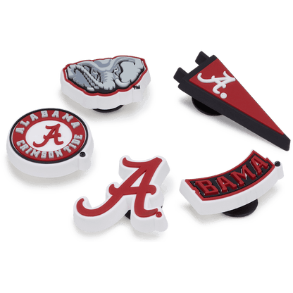 Crocs Great Value | University of Alabama 5 Pack Jibbitz™ charms