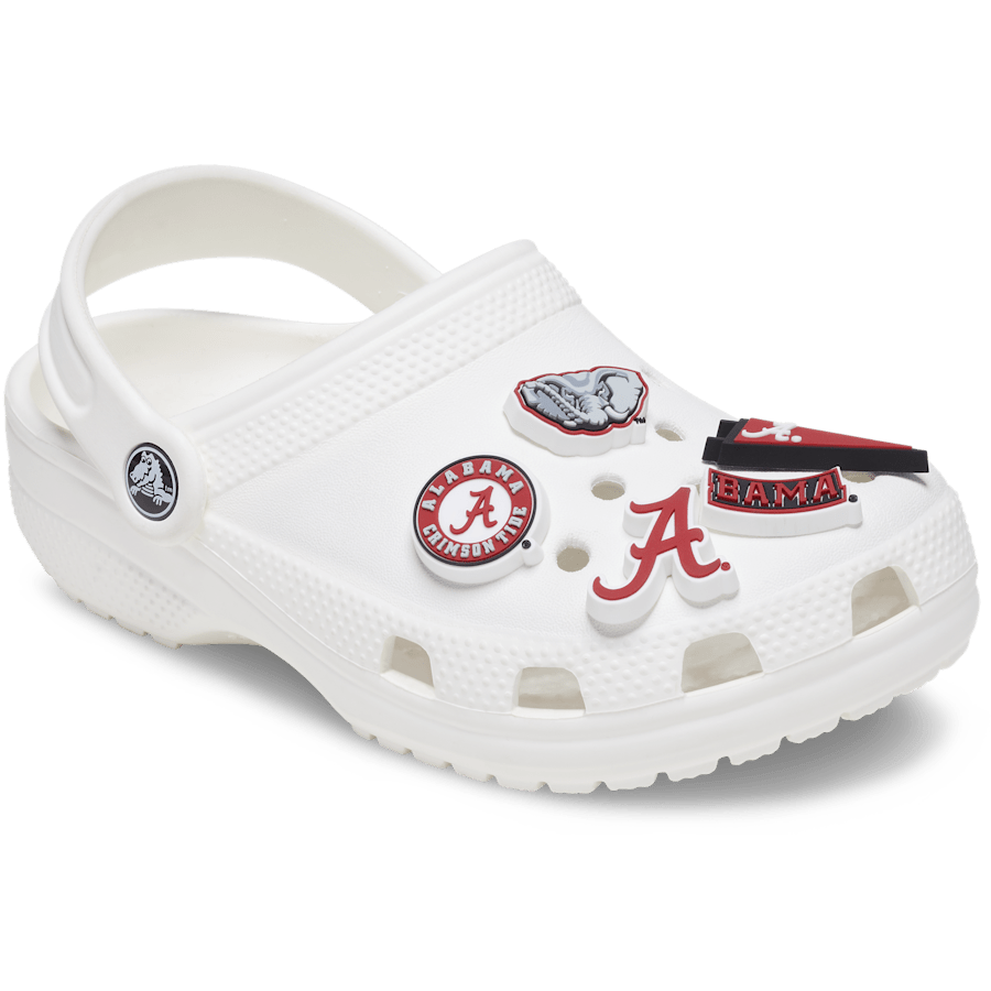Crocs Great Value | University of Alabama 5 Pack Jibbitz™ charms