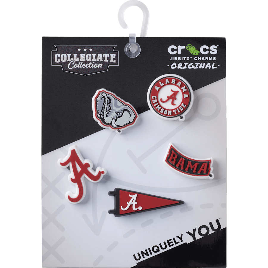 Crocs Great Value | University of Alabama 5 Pack Jibbitz™ charms