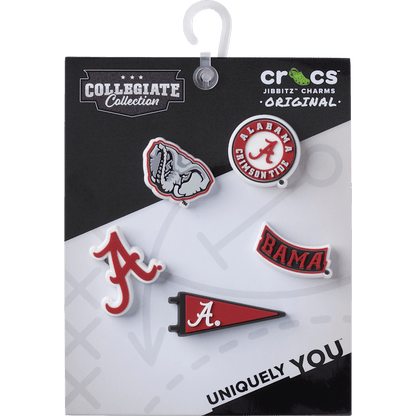 Crocs Great Value | University of Alabama 5 Pack Jibbitz™ charms