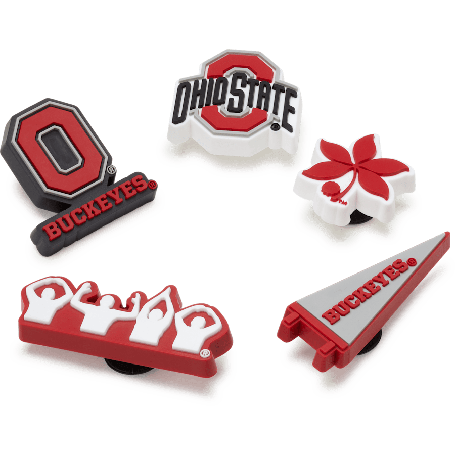 Crocs Premium | Ohio State University 5 Pack Jibbitz™ charms