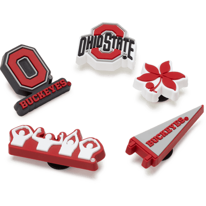 Crocs Premium | Ohio State University 5 Pack Jibbitz™ charms
