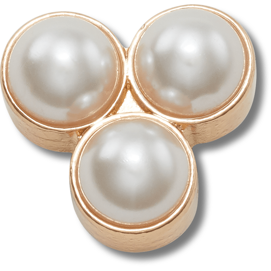 Crocs Best Seller | Triple Pearl Jibbitz™ charms