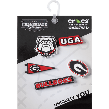 Crocs Best Seller | University of Georgia 5 Pack Jibbitz™ charms