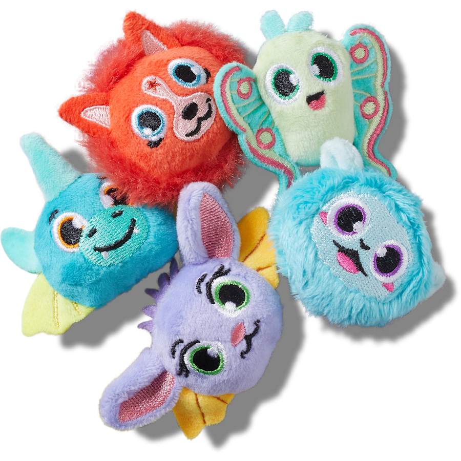Crocs Value | Fuzzy Fantasy Animals 5 Pack Jibbitz™ charms
