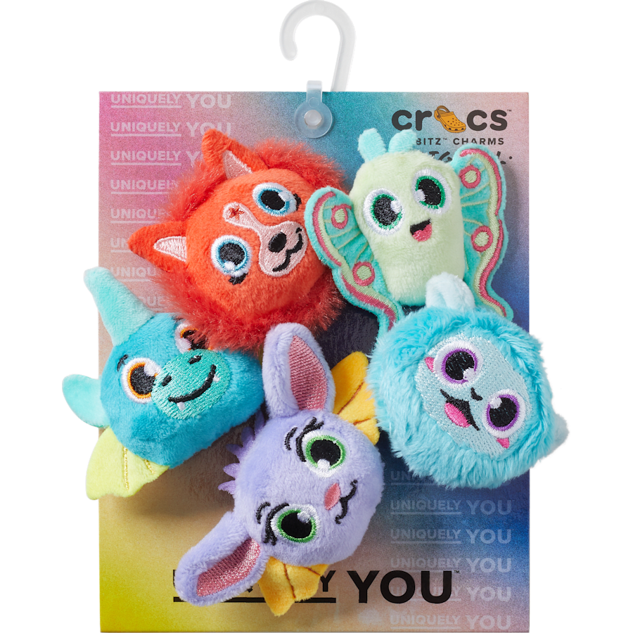 Crocs Value | Fuzzy Fantasy Animals 5 Pack Jibbitz™ charms