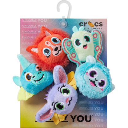 Crocs Value | Fuzzy Fantasy Animals 5 Pack Jibbitz™ charms