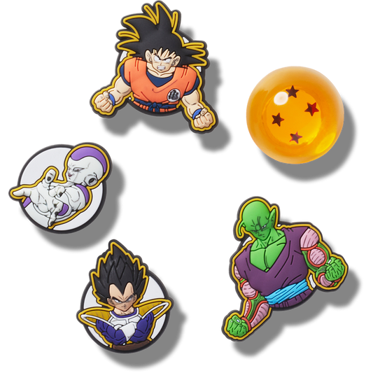 Crocs Classic | Dragon Ball Z 5 Pack Jibbitz™ charms