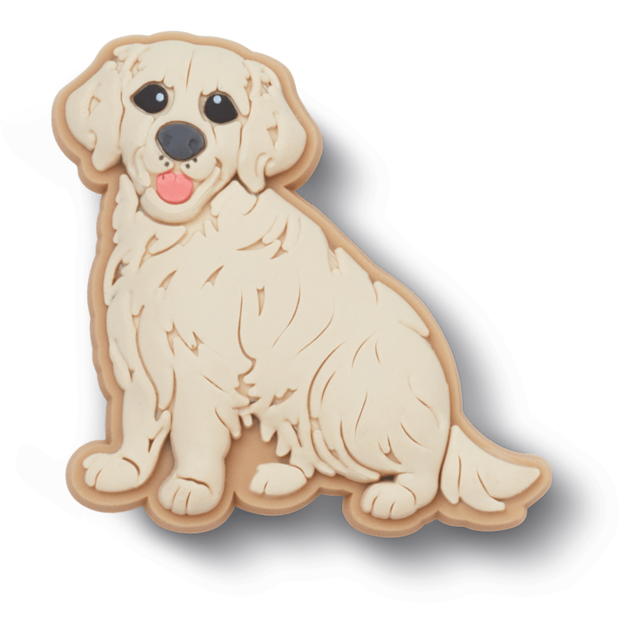 Crocs Value | b'Golden Retriever Puppy Jibbitz Shoe Charm'