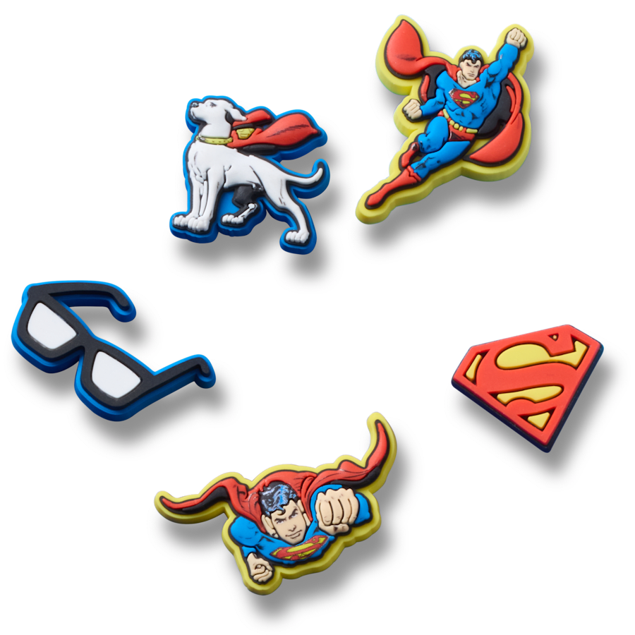 Crocs New | Superman 5 Pck Jibbitz™ charms