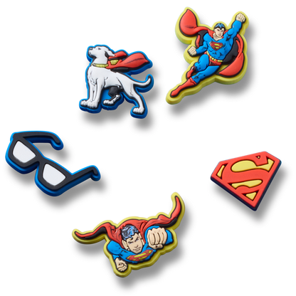 Crocs New | Superman 5 Pck Jibbitz™ charms