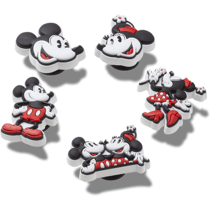 Crocs Top Pick | Mickey and Minnie PVC 5 Pack Jibbitz™ charms