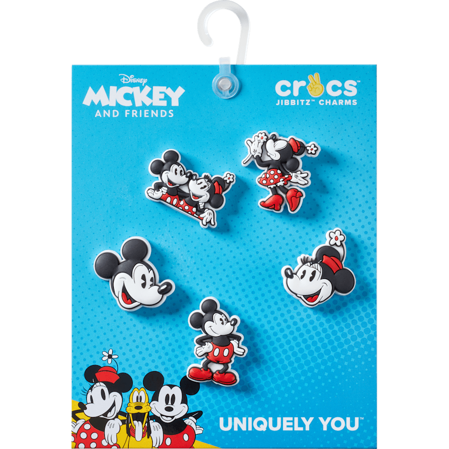 Crocs Top Pick | Mickey and Minnie PVC 5 Pack Jibbitz™ charms