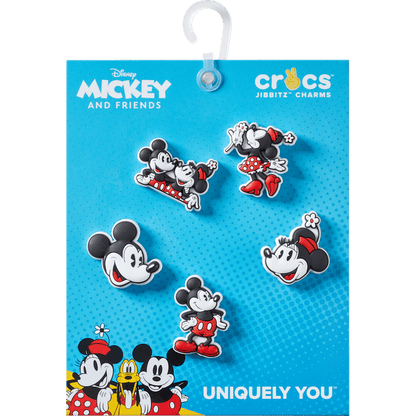 Crocs Top Pick | Mickey and Minnie PVC 5 Pack Jibbitz™ charms