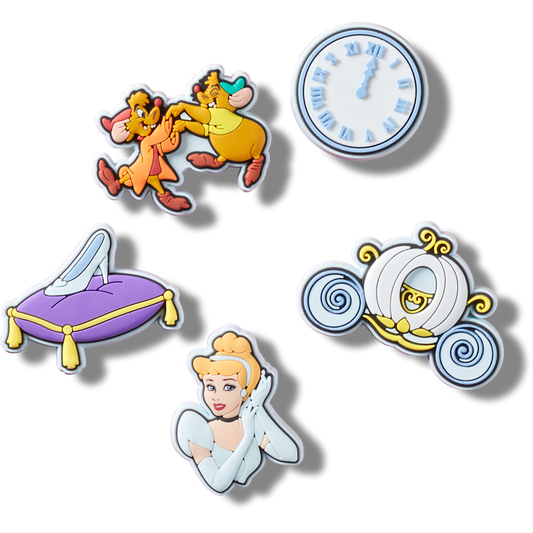Crocs Special Offer | Cinderella 5 Pack Jibbitz™ charms