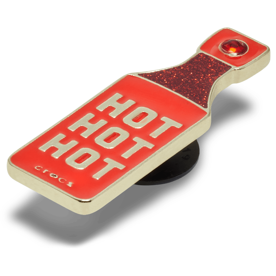 Crocs Hot Sale | Gold Hot Hot Hot Sauce Jibbitz™ charms