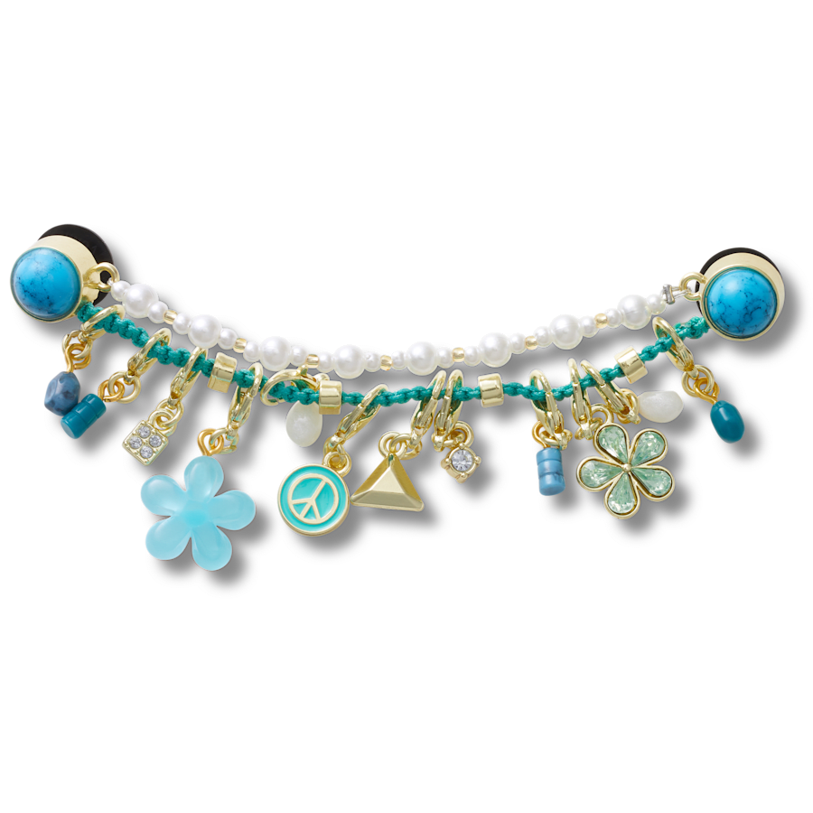 Crocs Deals | Blue Adjustable Charm Chain Jibbitz™ charms