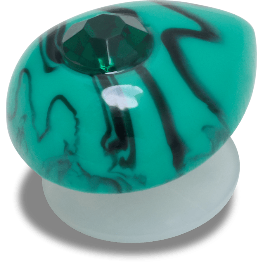 Crocs Best Seller | Emerald May Birthstone Collection Jibbitz™ charms