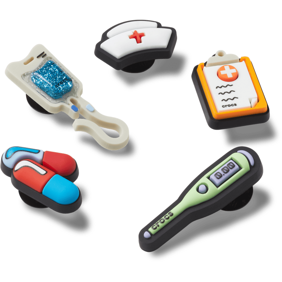 Crocs Great Value | Healthcare 5 Pack Jibbitz™ charms