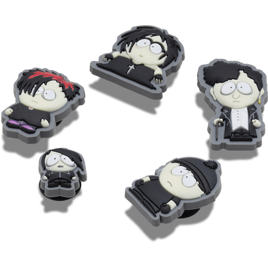 Crocs Sale | South Park Goth Kids 5 Pack Jibbitz Shoe Charm