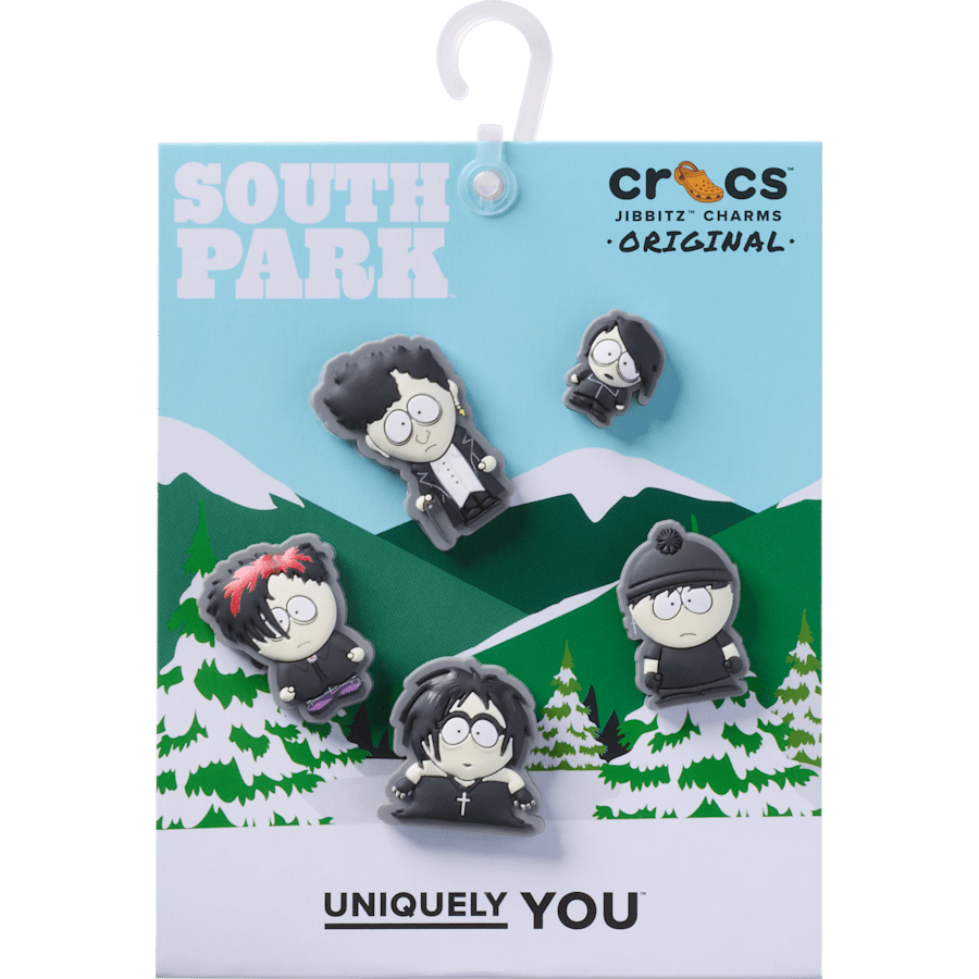 Crocs Sale | South Park Goth Kids 5 Pack Jibbitz Shoe Charm