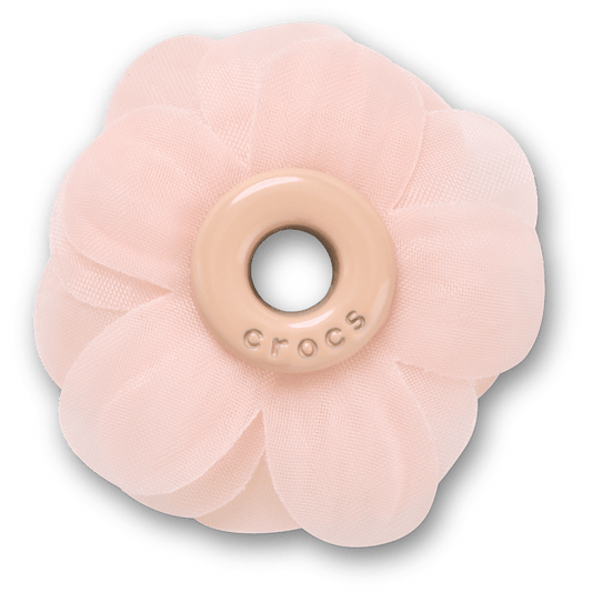 Crocs Customer Favorite | Pink Chiffon Grommet Jibbitz™ charms