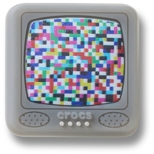 Crocs Smart Buy | Lights Up Pixelated TV Jibbitz™ charms