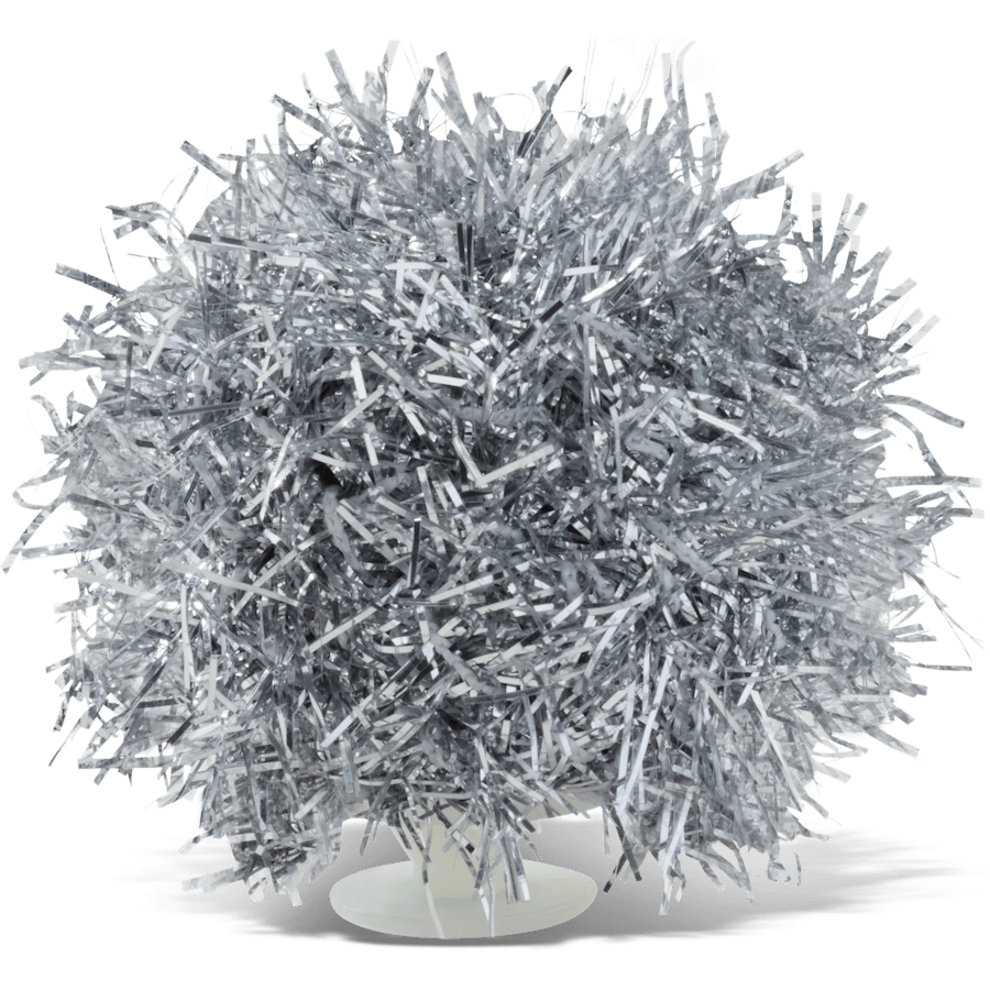 Crocs Value | Silver Tinsel Pom Jibbitz™ charms