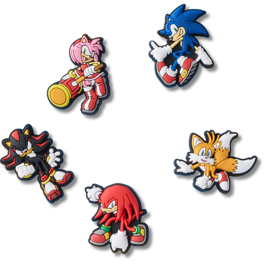Crocs Top Pick | Sonic the Hedgehog 5Pck Jibbitz™ charms