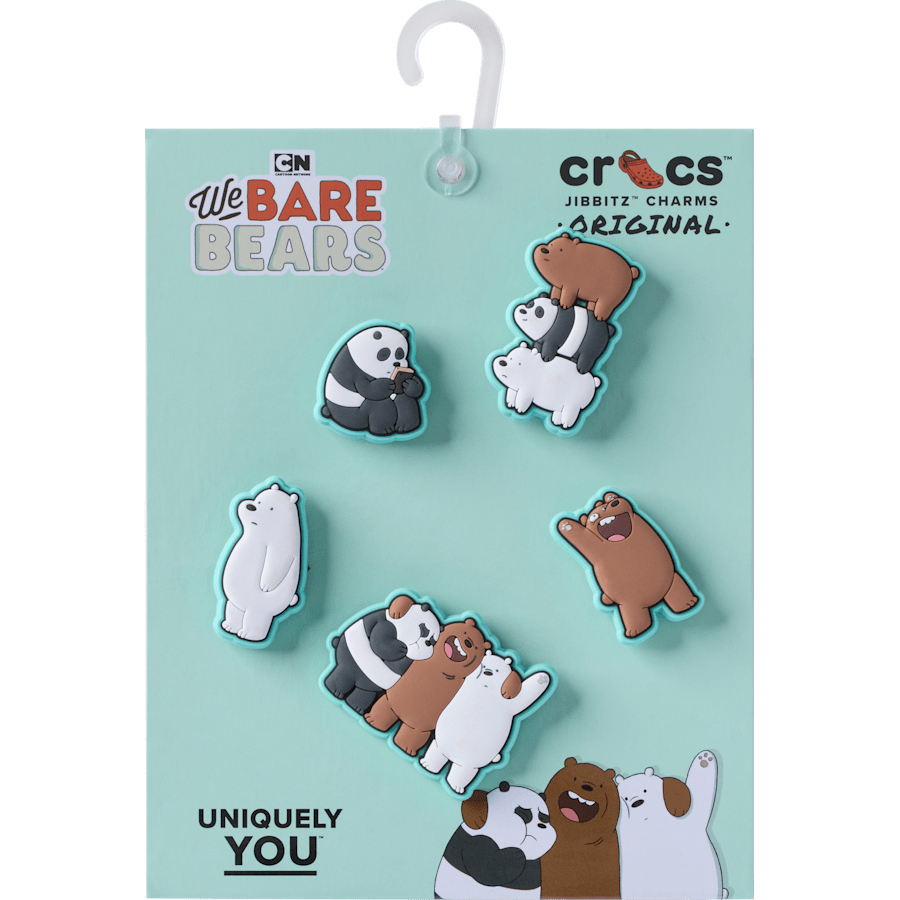 Crocs Recommended | We Bare Bears 5 Pack  Jibbitz™ charms