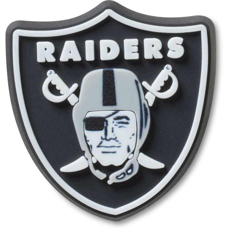 Crocs Quality | NFL Las Vegas Raiders Logo Jibbitz™ charms