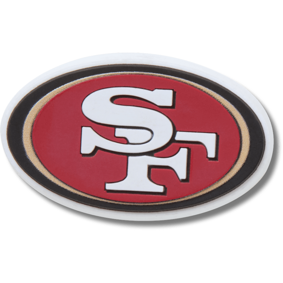 Crocs Great Value | NFL San Francisco 49ers Logo Jibbitz™ charms