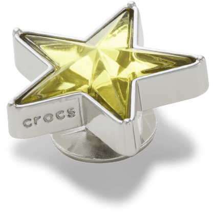 Crocs Smart Buy | Silver and Green SMT Gem Star Jibbitz™ charms