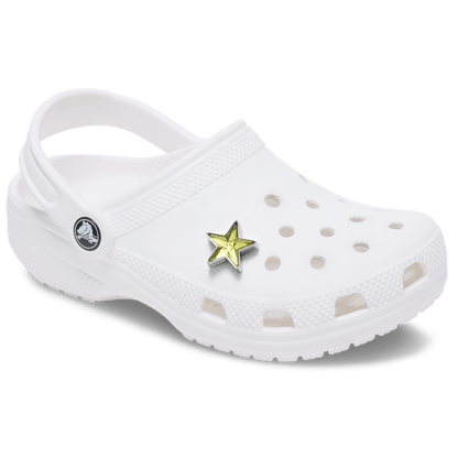Crocs Smart Buy | Silver and Green SMT Gem Star Jibbitz™ charms