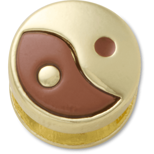 Crocs Exclusive | Brown Yin Yang Icon Jibbitz™ charms