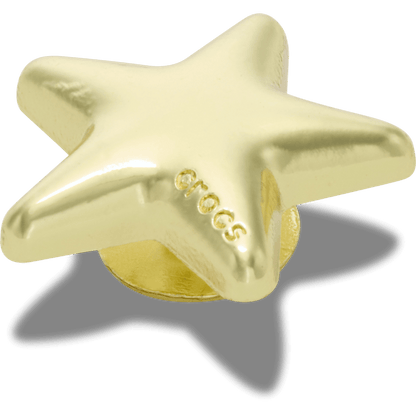 Crocs Premium | Gold Bubble Star Jibbitz™ charms
