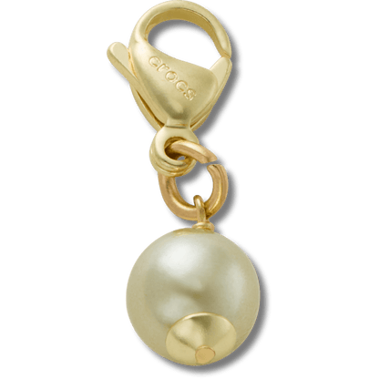 Crocs Value | Gold and Green SMT Pearl Charm Jibbitz charm