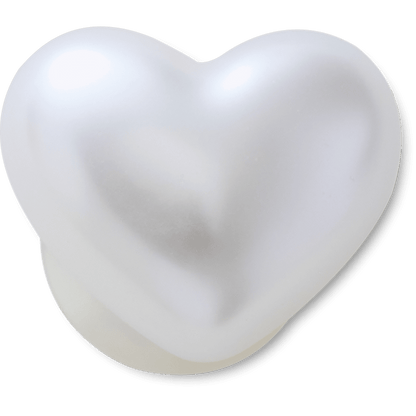 Crocs Quality | Pearl Heart Jibbitz™ charms