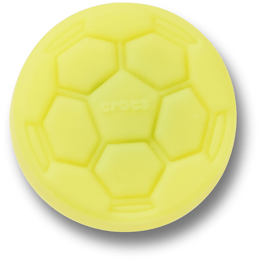Crocs Trending | Lights Up Yellow Soccer Ball Jibbitz™ charms
