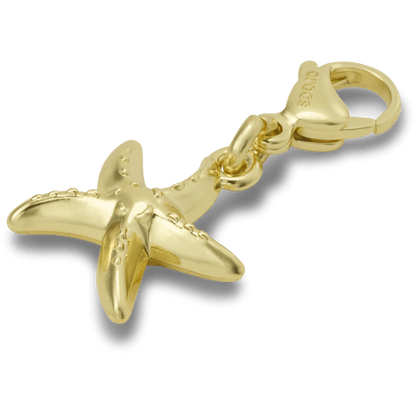 Crocs Everyday | Gold Starfish Charm Jibbitz charm