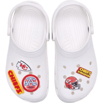 Crocs Recommended | NFL Kansas City Chiefs 5 Pack Jibbitz Shoe Charm